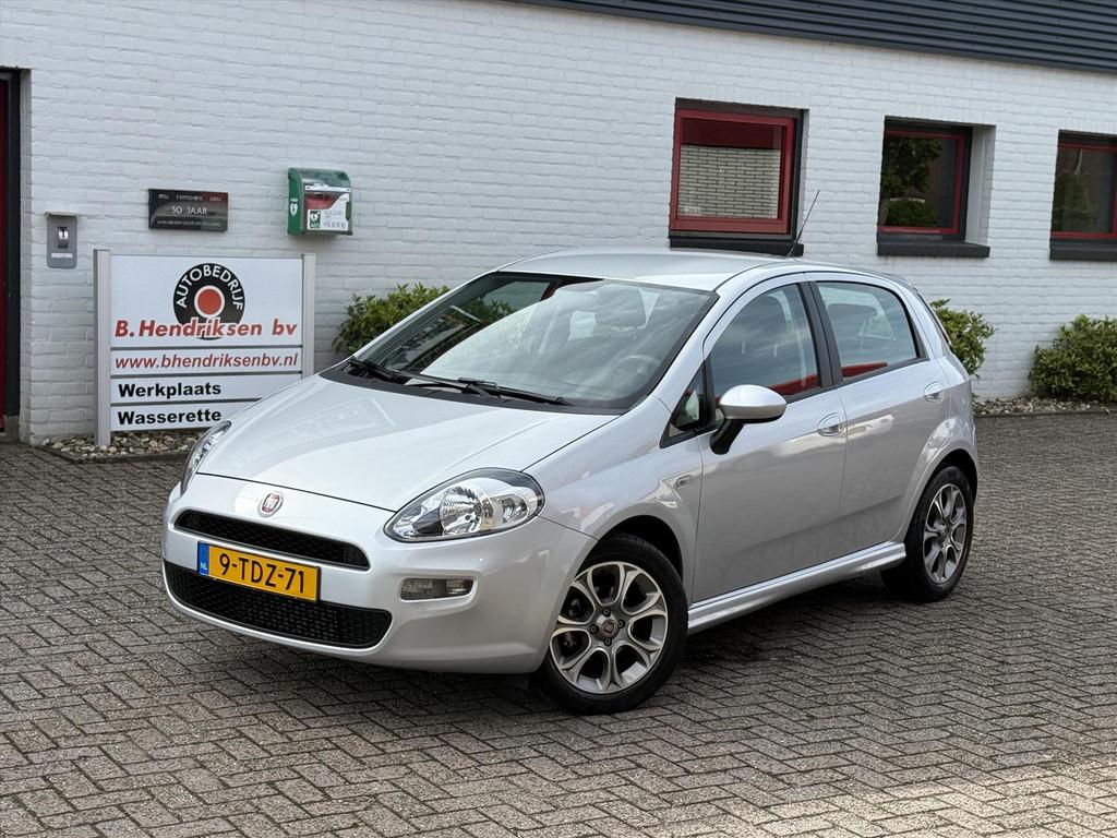 Fiat Punto 0.9 TwinAir 85pk 5d Edizione Cool/ Airco/ Cruise, Keurmerk '100% Onderhouden', Gebruikt, Zwart, 49 €/maand