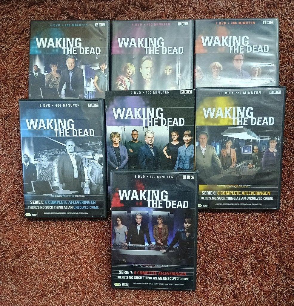 Waking the dead 1 t/m 7, Cd's en Dvd's, Horror, Vanaf 16 jaar, Ophalen of Verzenden, Zo goed als nieuw