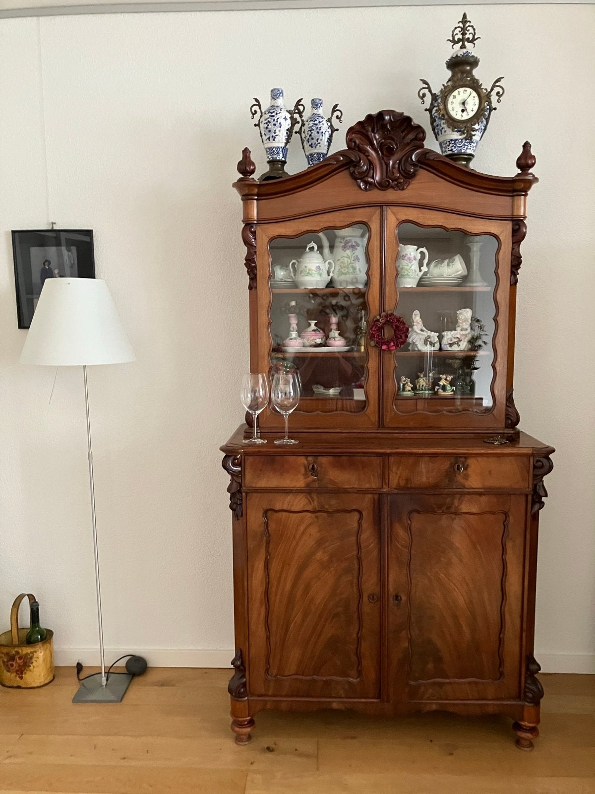 Antieke Biedermeier Buffetkast., Ophalen