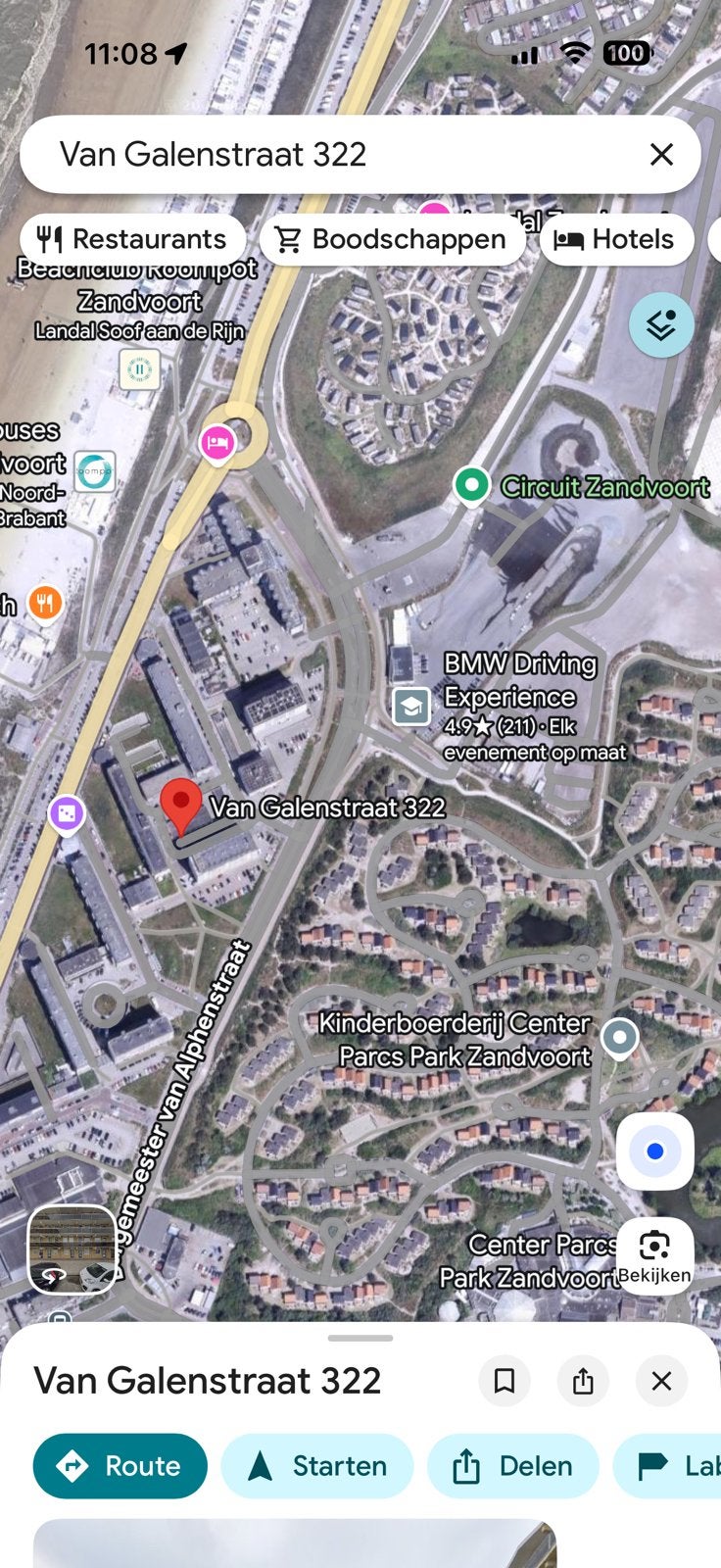 Parkeren F1 Zandvoort, Ophalen, Zo goed als nieuw, Landkaarten