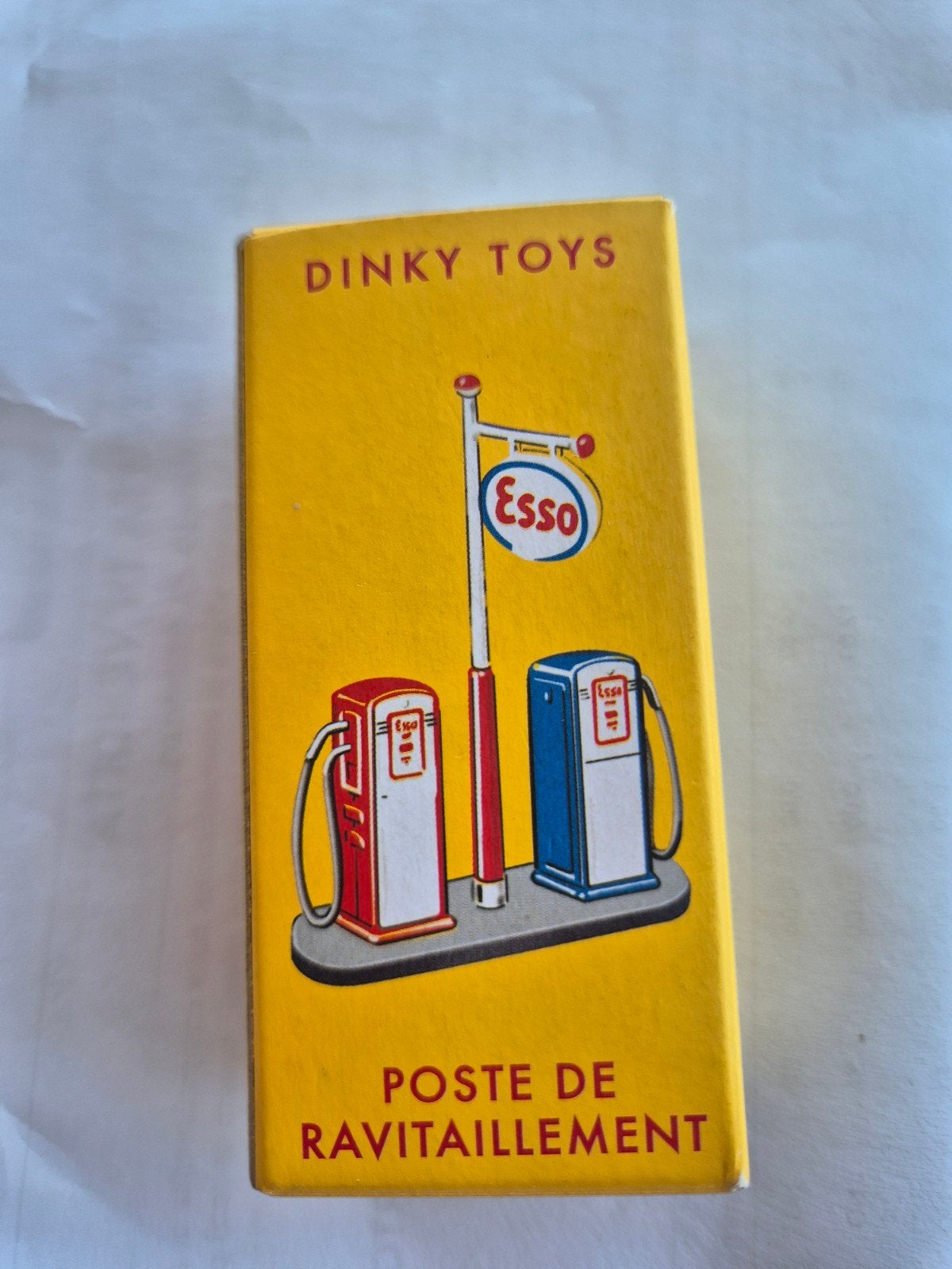 Dinky Toys 49 D Esso Benzinepomp Post, Ophalen of Verzenden, Nieuw, Dinky Toys
