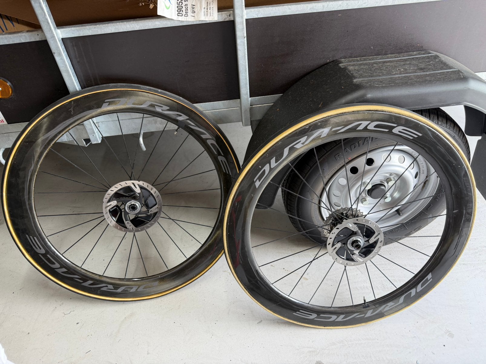 Dura Ace WH-9170 wielset, Fietsen en Brommers, Fietsonderdelen, Wiel, Gebruikt, Shimano, Ophalen of Verzenden