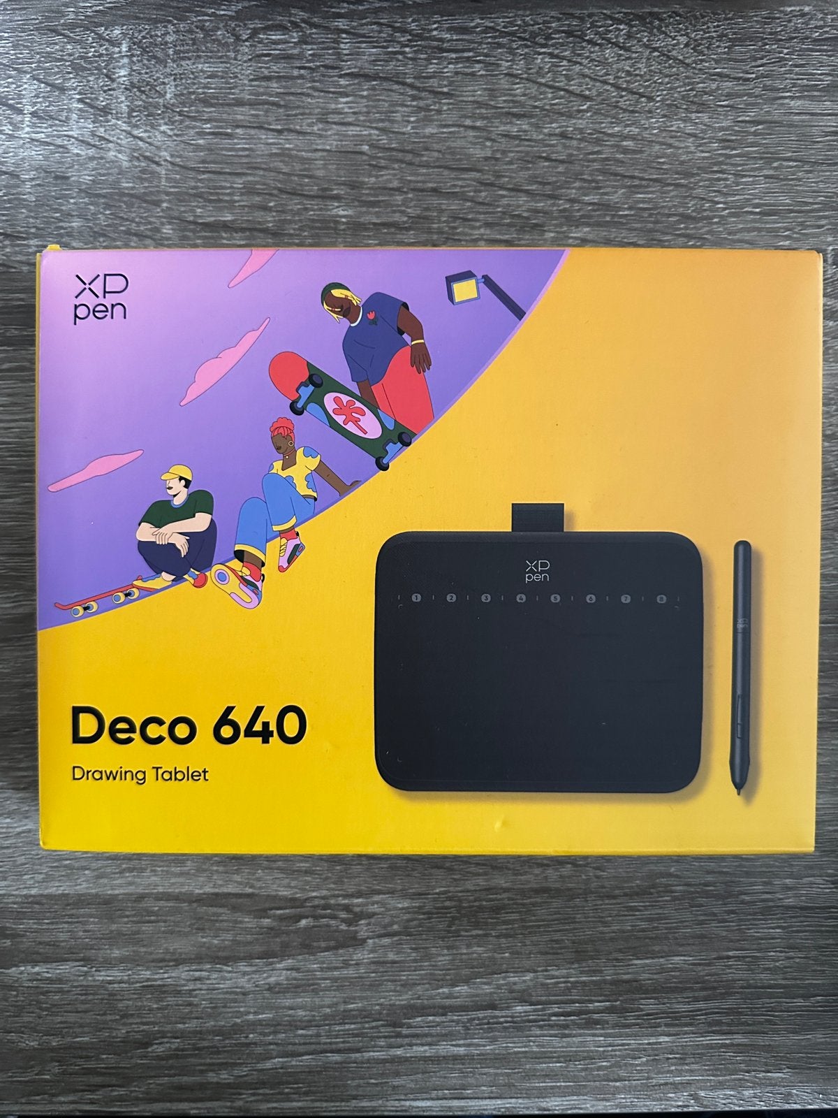 XP-Pen Deco 640 Drawing Tablet, Computers en Software, Tekentablets, Ophalen of Verzenden, Multi-touch, Zo goed als nieuw, Bedraad