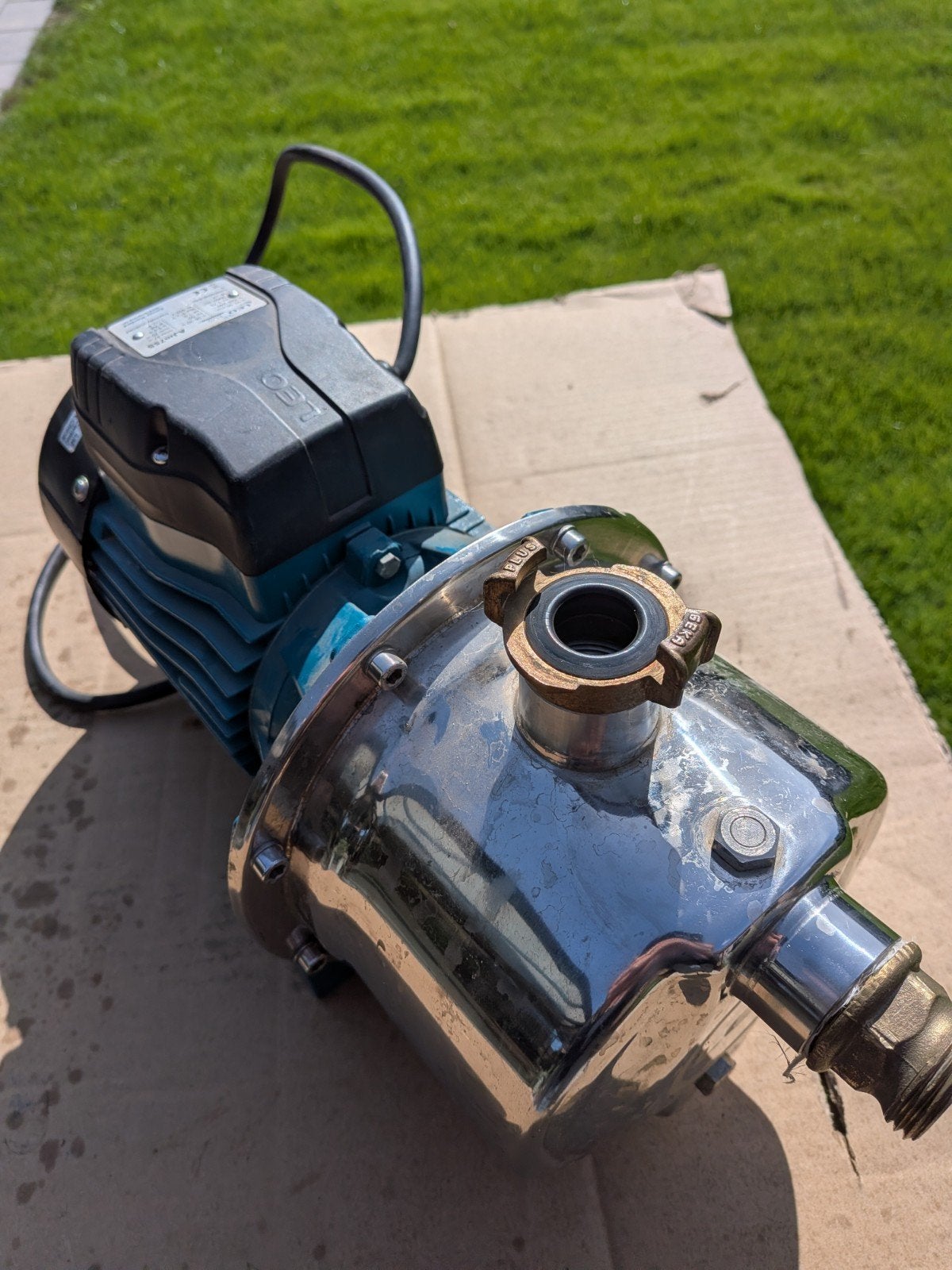 Leo AJm75S Waterpomp - Krachtige en Betrouwbare Pomp, Ophalen, Gebruikt, Elektrisch, Beregeningspomp