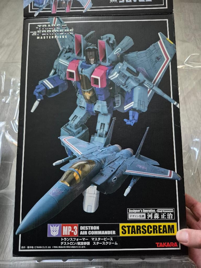 Transformers Masterpiece MP-03: Starscream, G1, Ophalen of Verzenden, Zo goed als nieuw, Decepticons