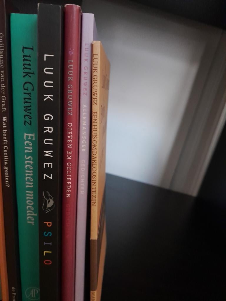 Gesigneerde boeken Luuk Gruwez, Ophalen of Verzenden