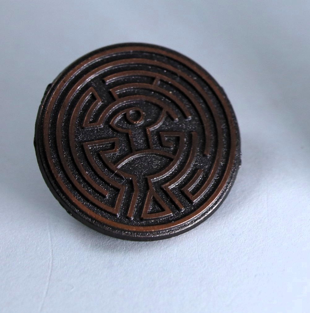 Westworld Maze Pin, speltje - Loot Crate January 2018, Ophalen of Verzenden, Nieuw, Overige onderwerpen, Speldje of Pin