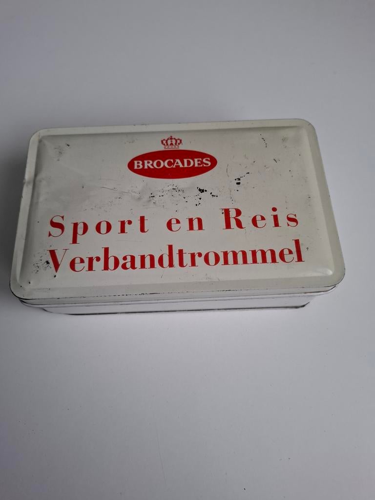 Brocades verbanddoos., Ophalen of Verzenden, Gebruikt, Overige