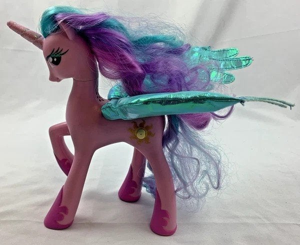 My Little Pony prinses Celestia spreekt Nederlands Hasbro, Coolsingel 104, 3011 AG Rotterdam, Netherlands, Verzenden, Zo goed als nieuw