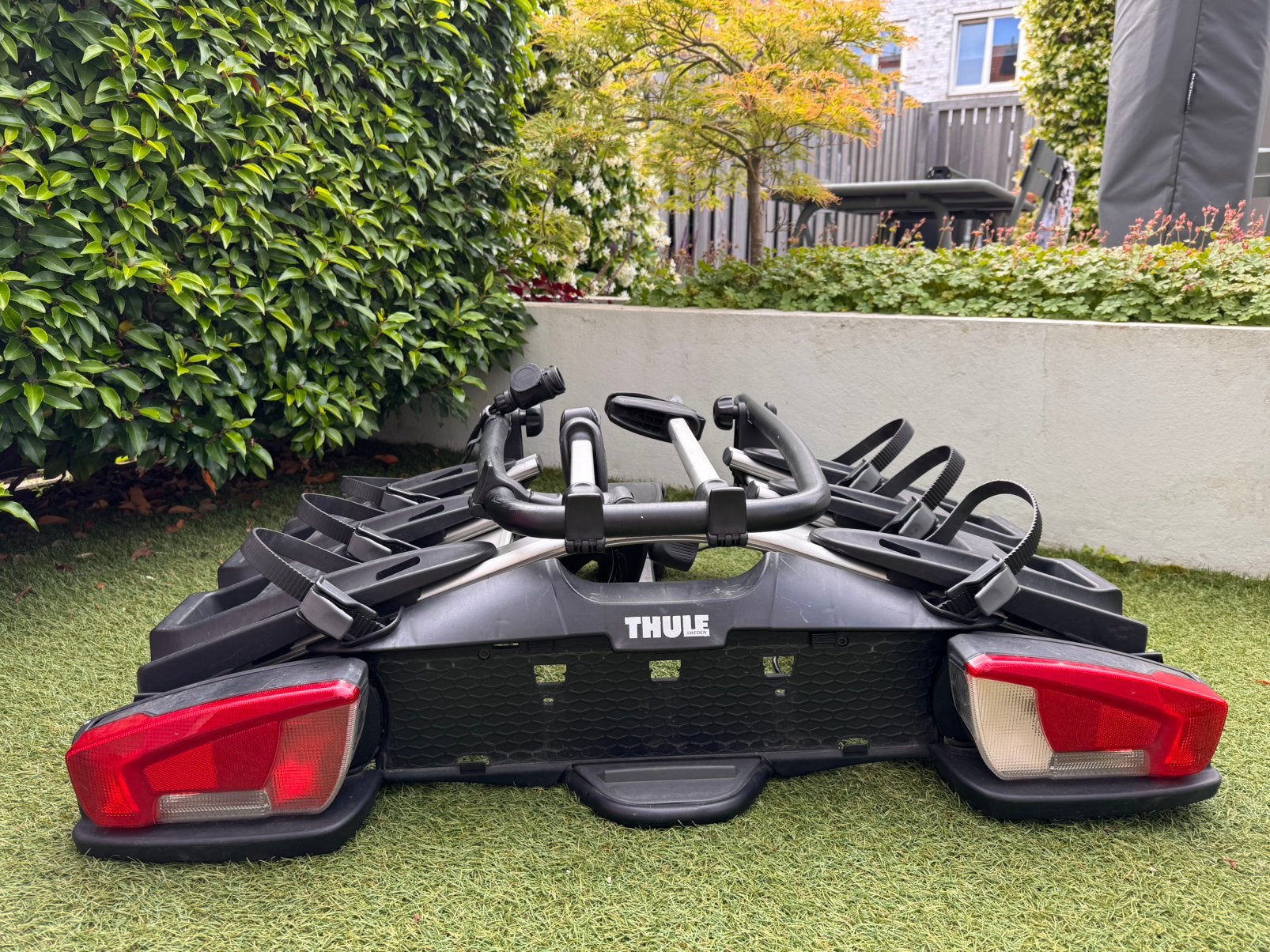 Fietsendrager Thule VeloCompact 926, Auto diversen, Fietsendragers, Ophalen, Gebruikt, Trekhaakdrager