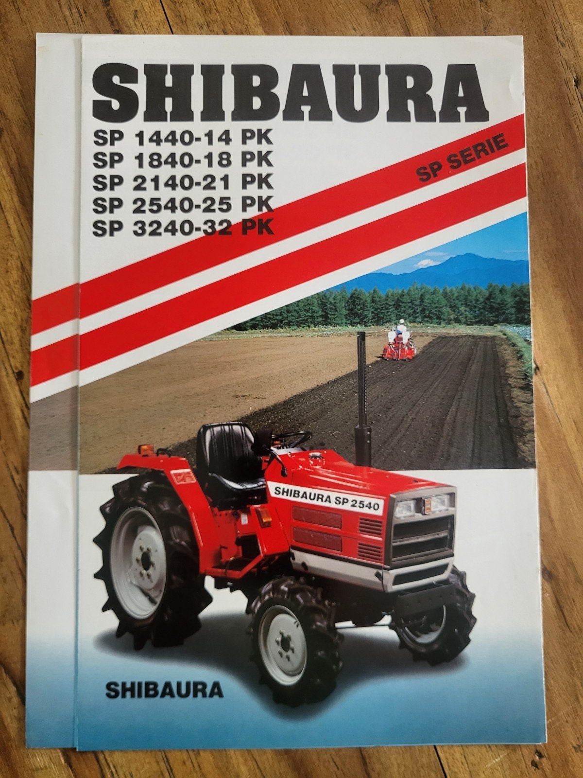 tractor folder Shibaura SP serie, Ophalen of Verzenden, Zo goed als nieuw