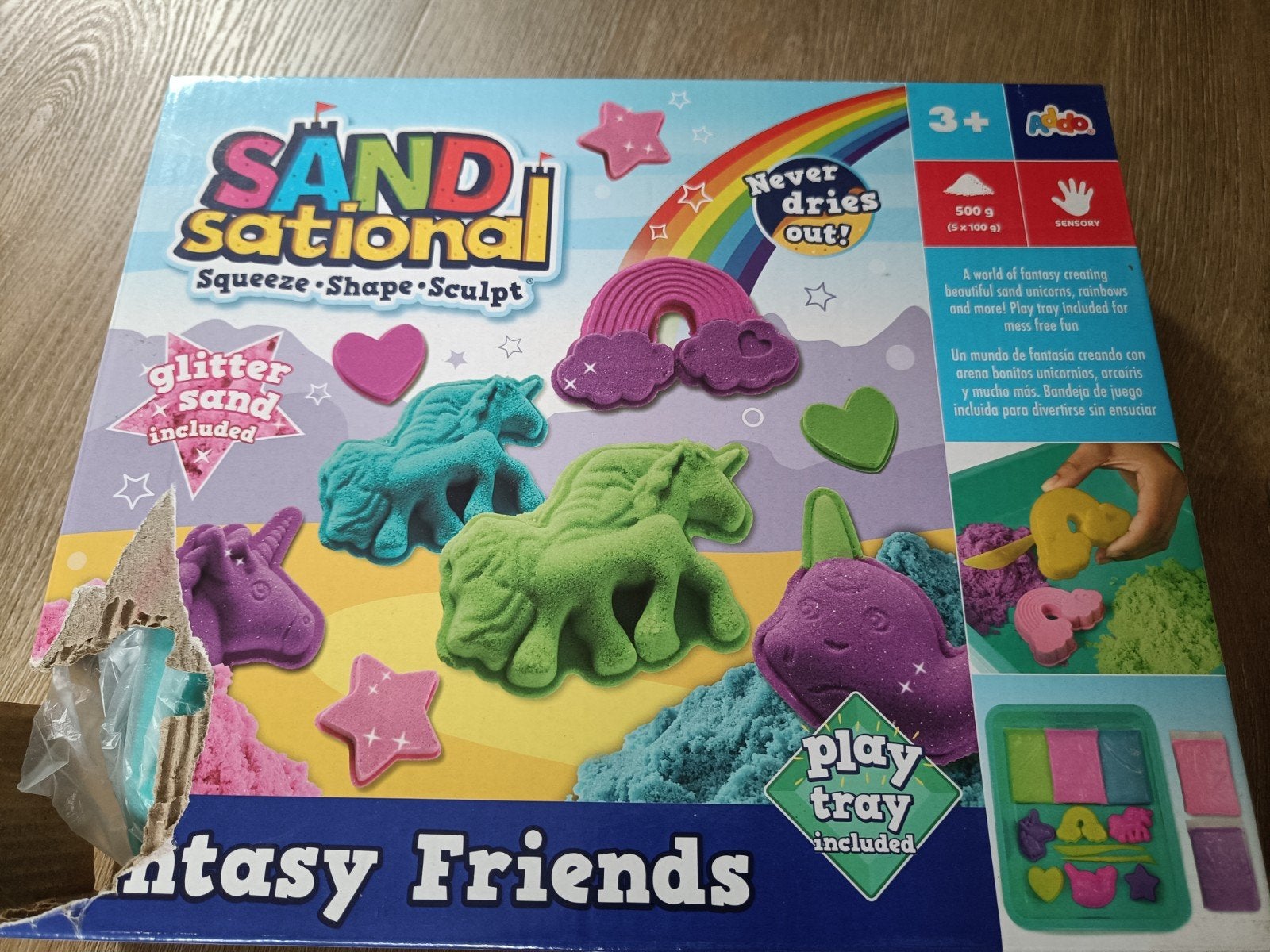 SANDsational Fantasy Friends - Kinetisch Zand Speelset, Ophalen, Nieuw, Knutselen
