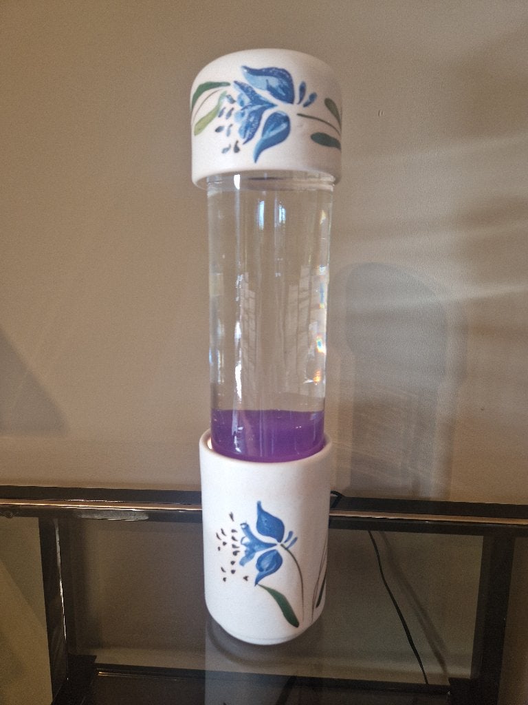 Unieke Keramiek Vallauris Lava Lamp 1950, Ophalen of Verzenden