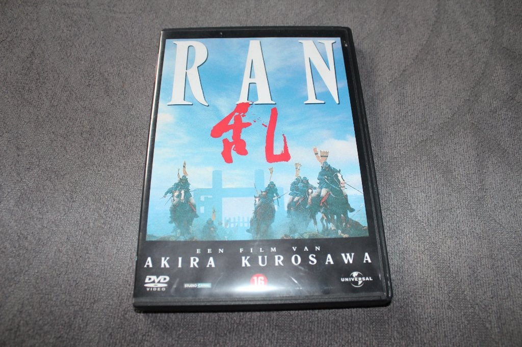 DVD Ran, Cd's en Dvd's, Dvd's | Filmhuis, Vanaf 16 jaar, Nederlands, Ophalen of Verzenden, Zo goed als nieuw