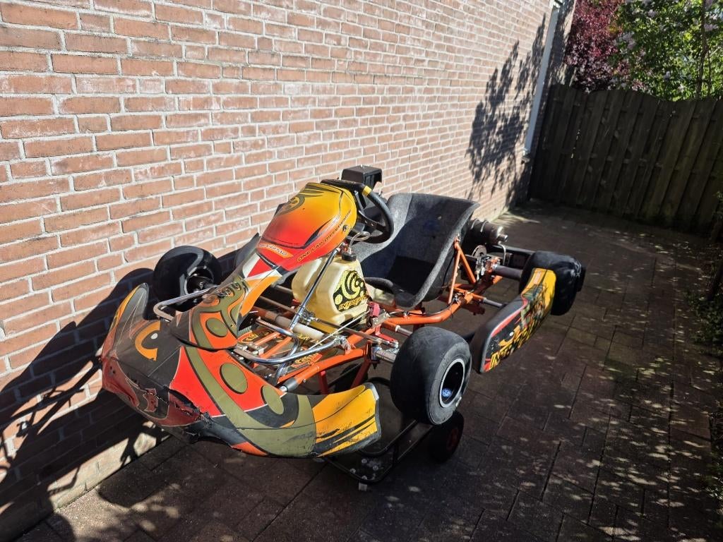 Intrepid kart GX390 en aanhanger, Ophalen of Verzenden, Gebruikt, Kart
