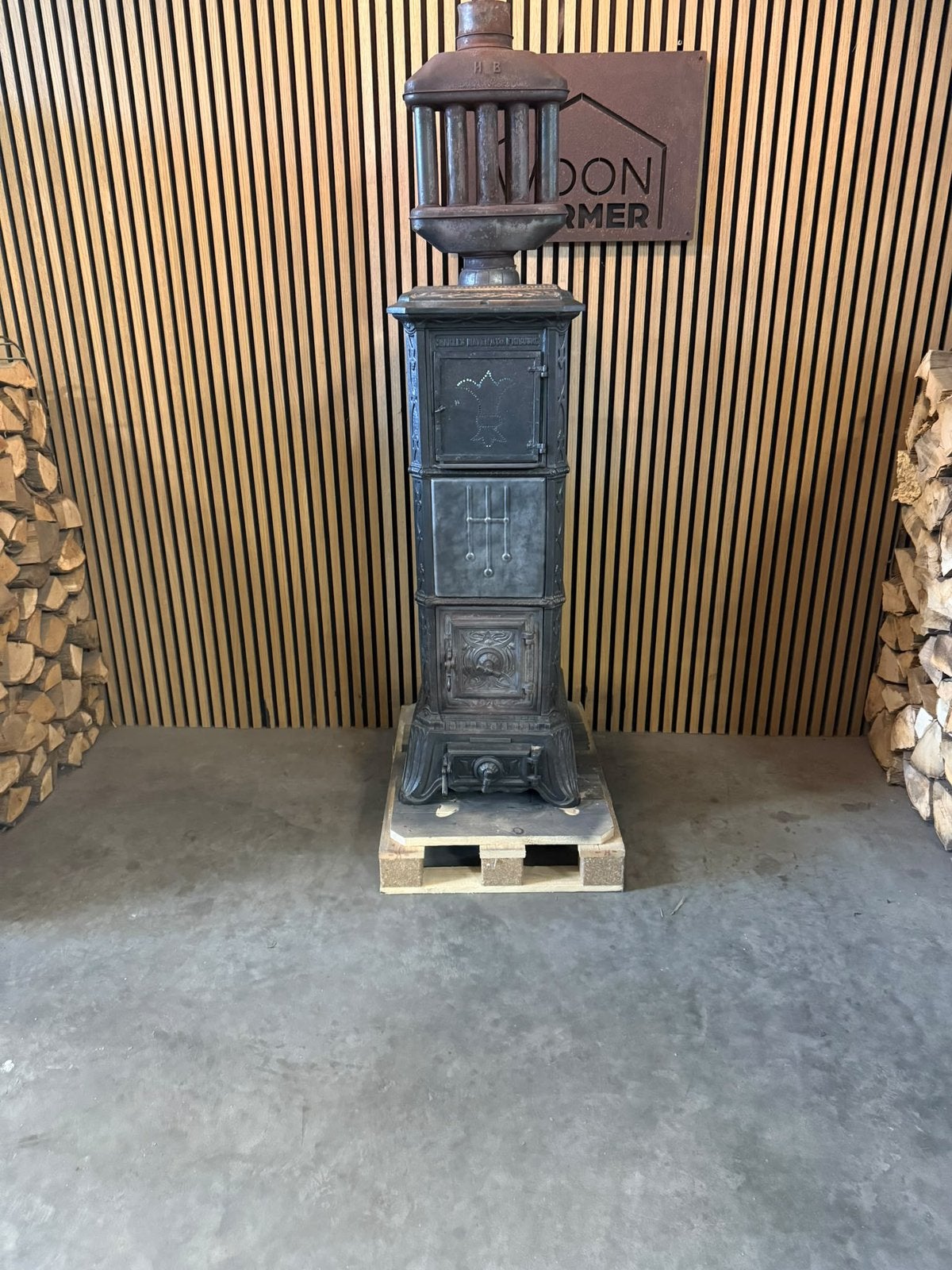 26115 Zweedse potkachel, Ophalen, Info@woonwarmer.nl, Gebruikt, Houtkachel