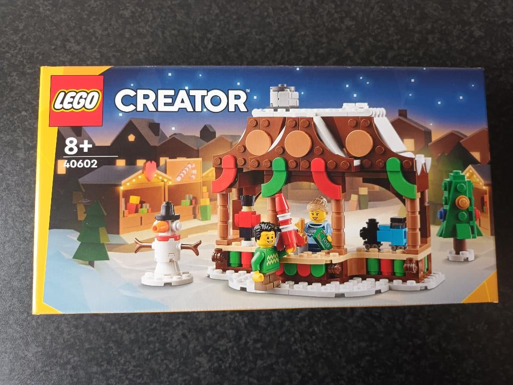 Nieuw Lego 40602 Creator Winterse marktkraam, Nieuw, Ophalen of Verzenden, Compleet, Lego