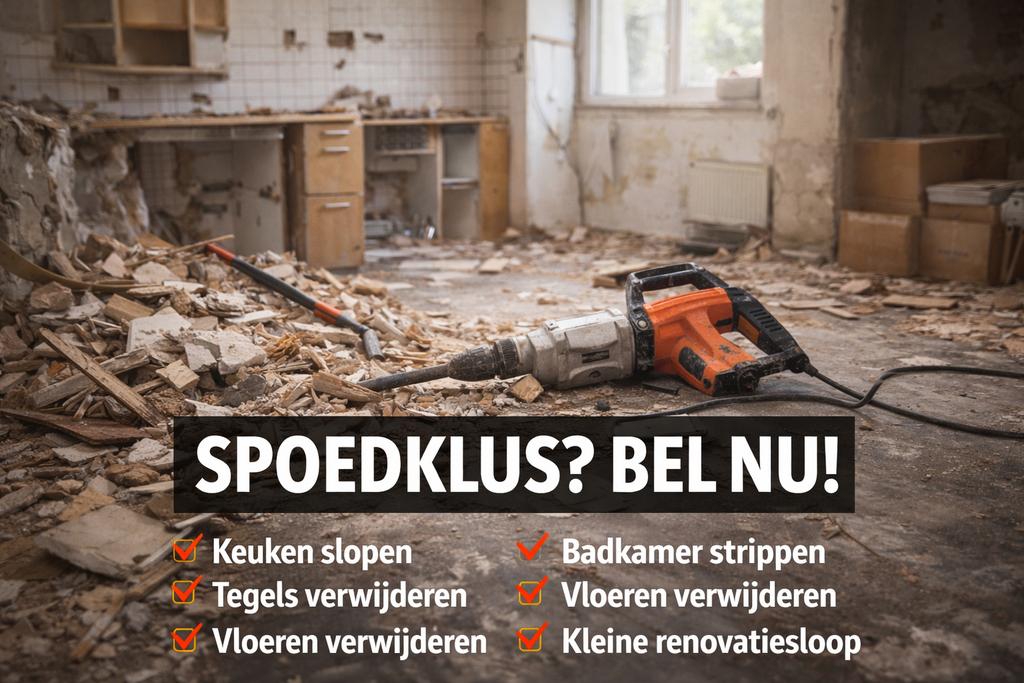SPOED SLOOP – Vandaag beschikbaar