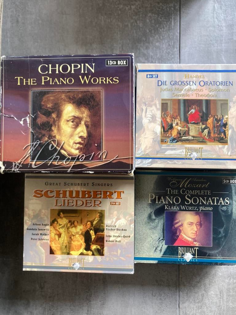 Klassieke muziek cd boxen, Ophalen of Verzenden, Classicisme, Zo goed als nieuw, Overige typen