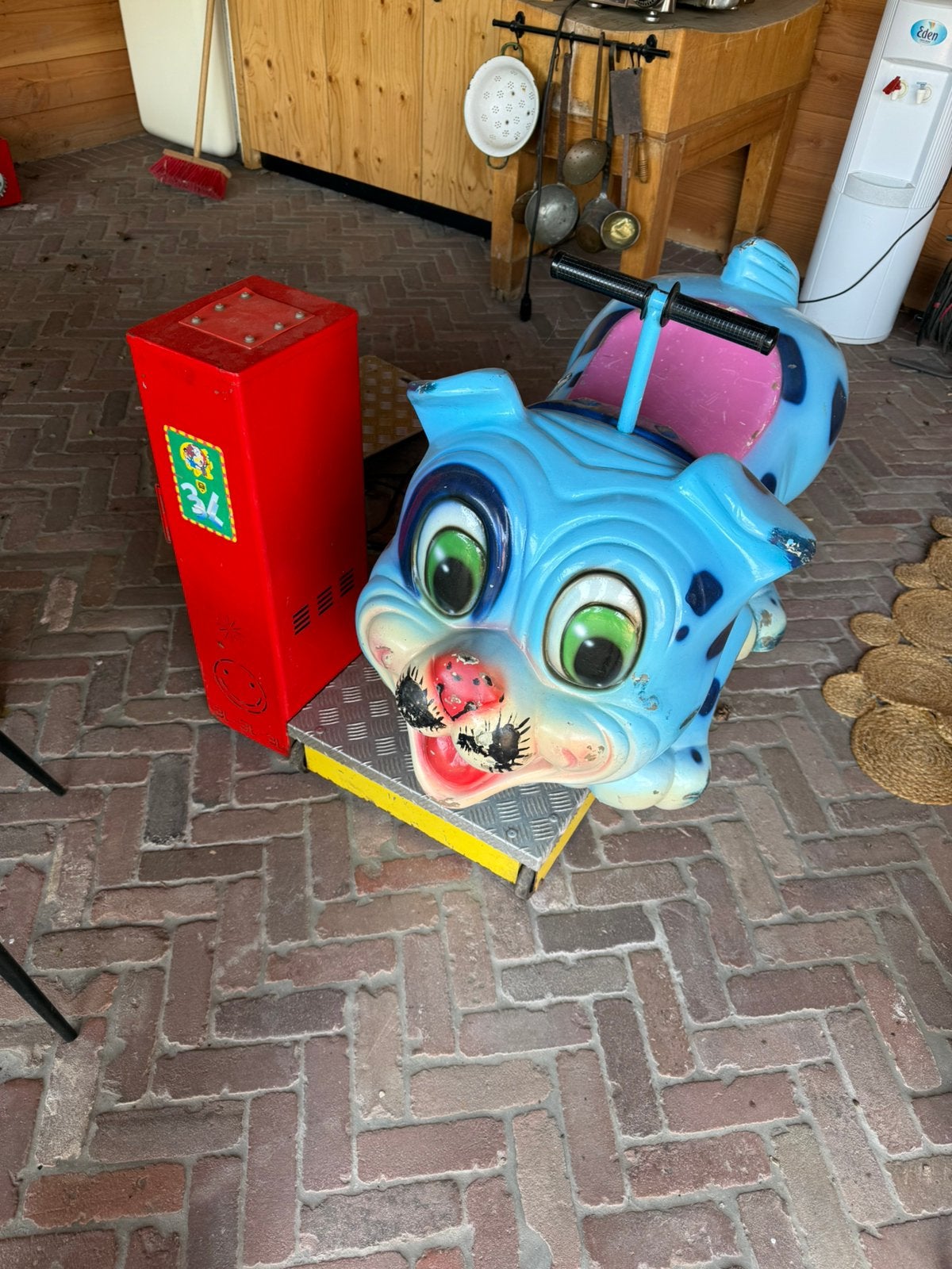 Kiddy ride kiddyride attractie, Ophalen, Gebruikt