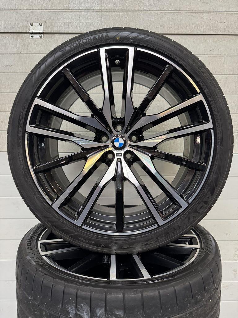 DEMO 22’’ BMW X5 X6 G05 G06 VELGEN ZOMERBANDEN ORIG SET TPMS, Gebruikt, -, 275 mm, -