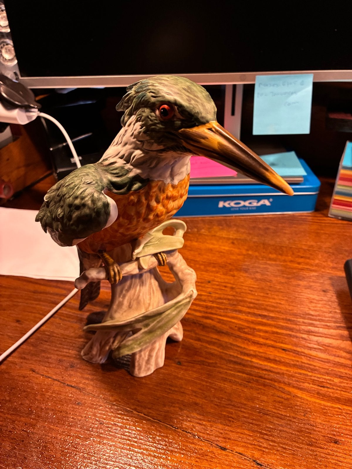 Vintage Goebel IJsvogel Beeldje 1970 W. Germany, Ophalen of Verzenden