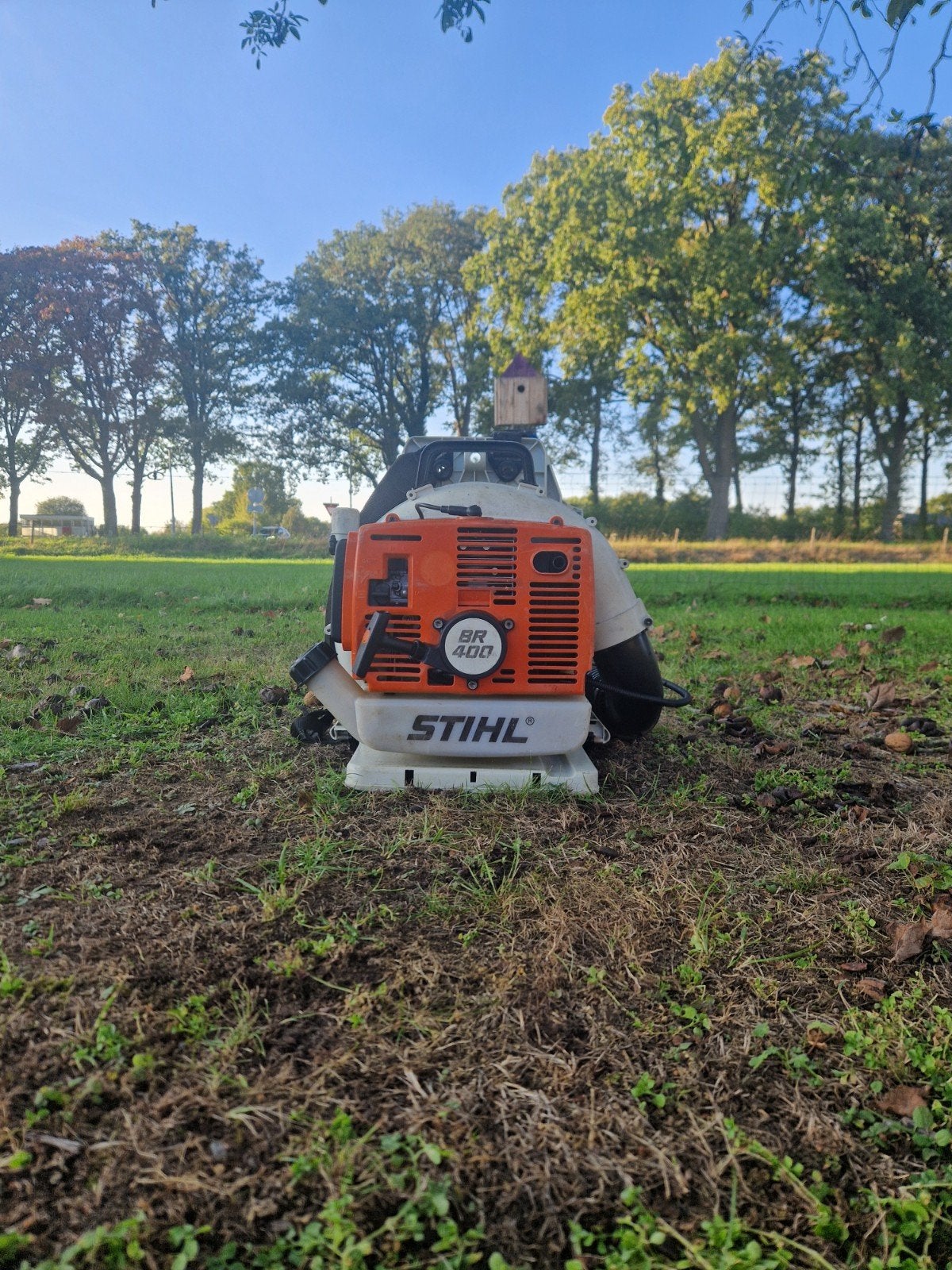 Stihl BR 400 Bladblazer, Ophalen, Benzine, Ruggedragen, Stihl