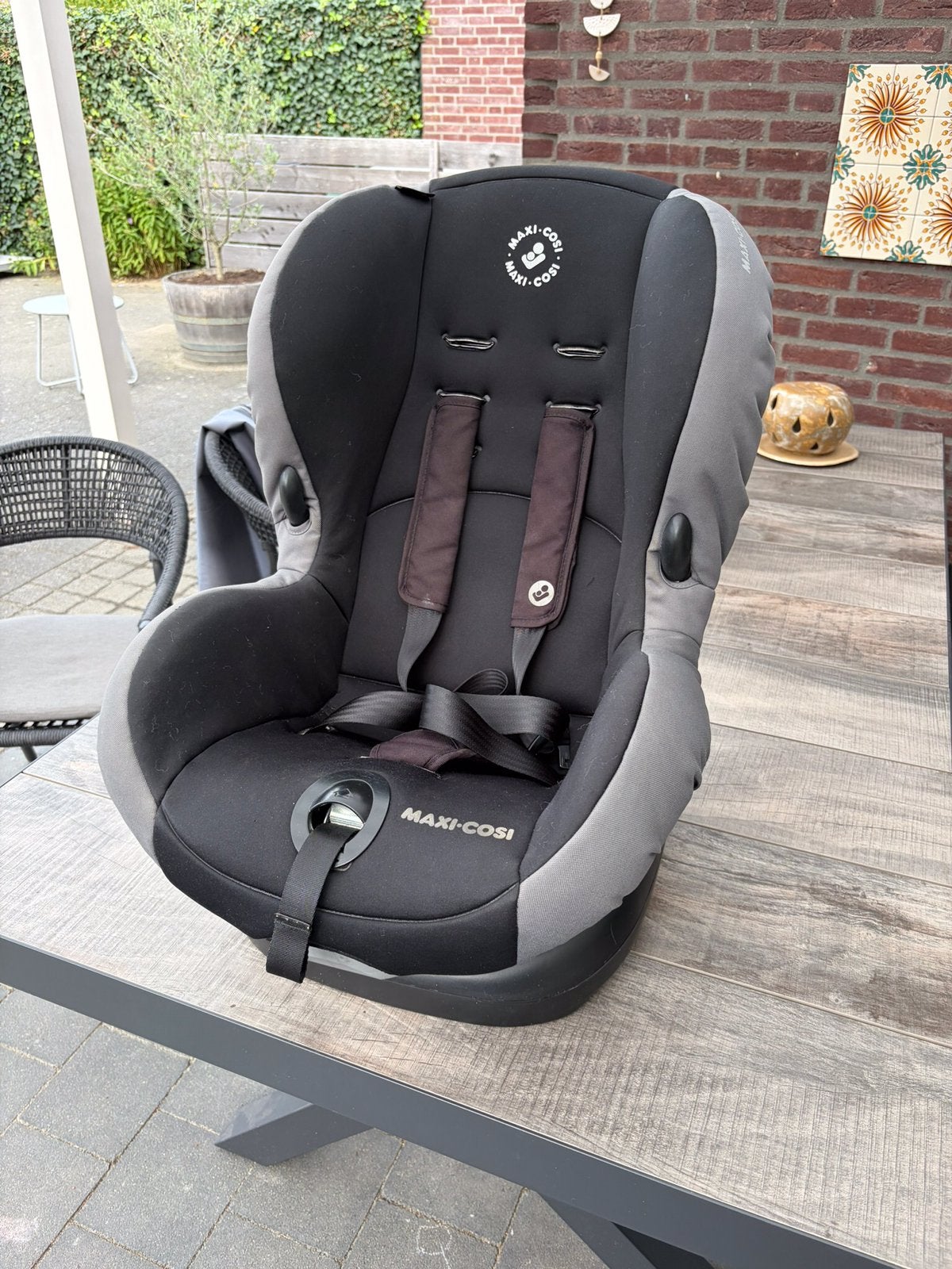 Autostoel Maxi-Cosi Priori SPS Basic Black, Ophalen, 9 t/m 18 kg, Zijbescherming, Maxi-Cosi
