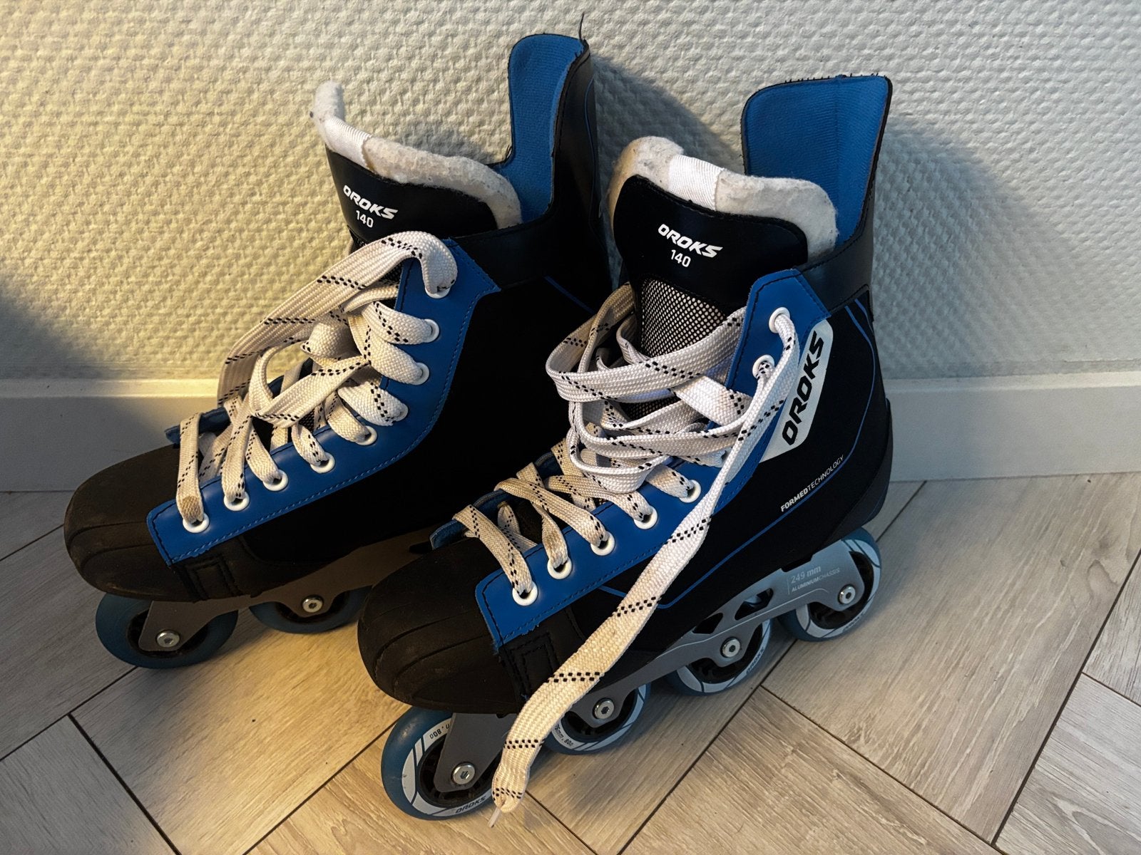 Decathlon OROKS 140 SR Inline Hockeyskates Skeelers Maat 46, Sport en Fitness, Skeelers, Ophalen of Verzenden, Gebruikt