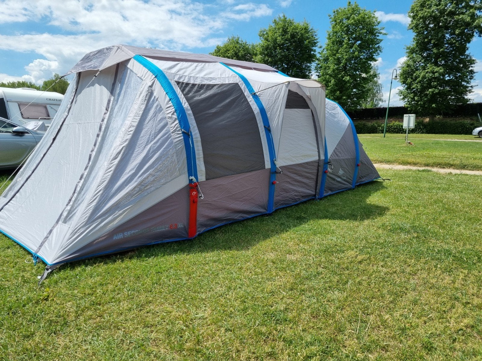 Quechua Air Seconds Family 6.3 XL Tent - 6 Persoons, Caravans en Kamperen, Tenten, Ophalen, Gebruikt