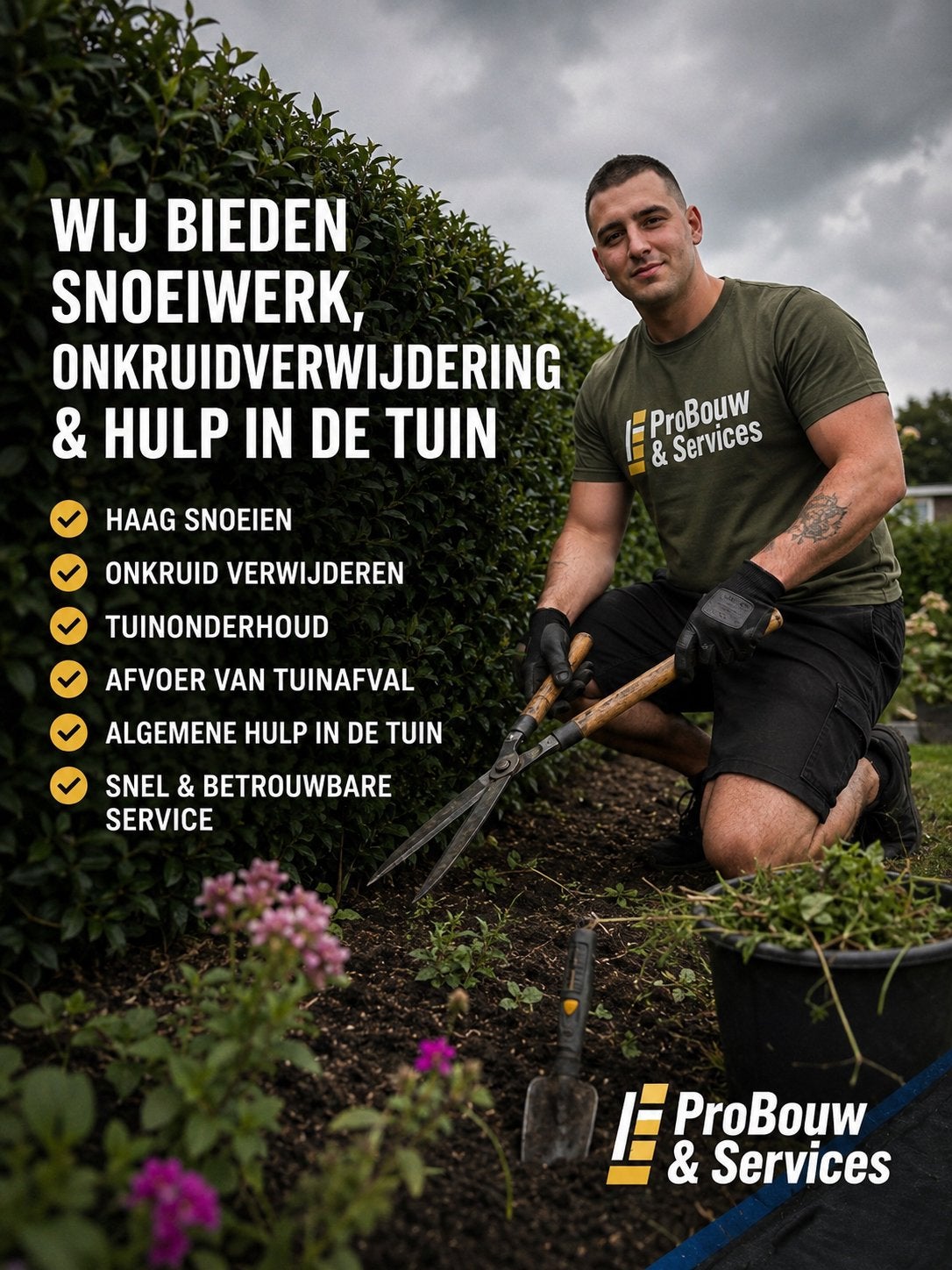 Professionele Tuinonderhoud – Onkruid Verwijderen & Tuinhulp, Ophalen, Overige soorten, Volle zon