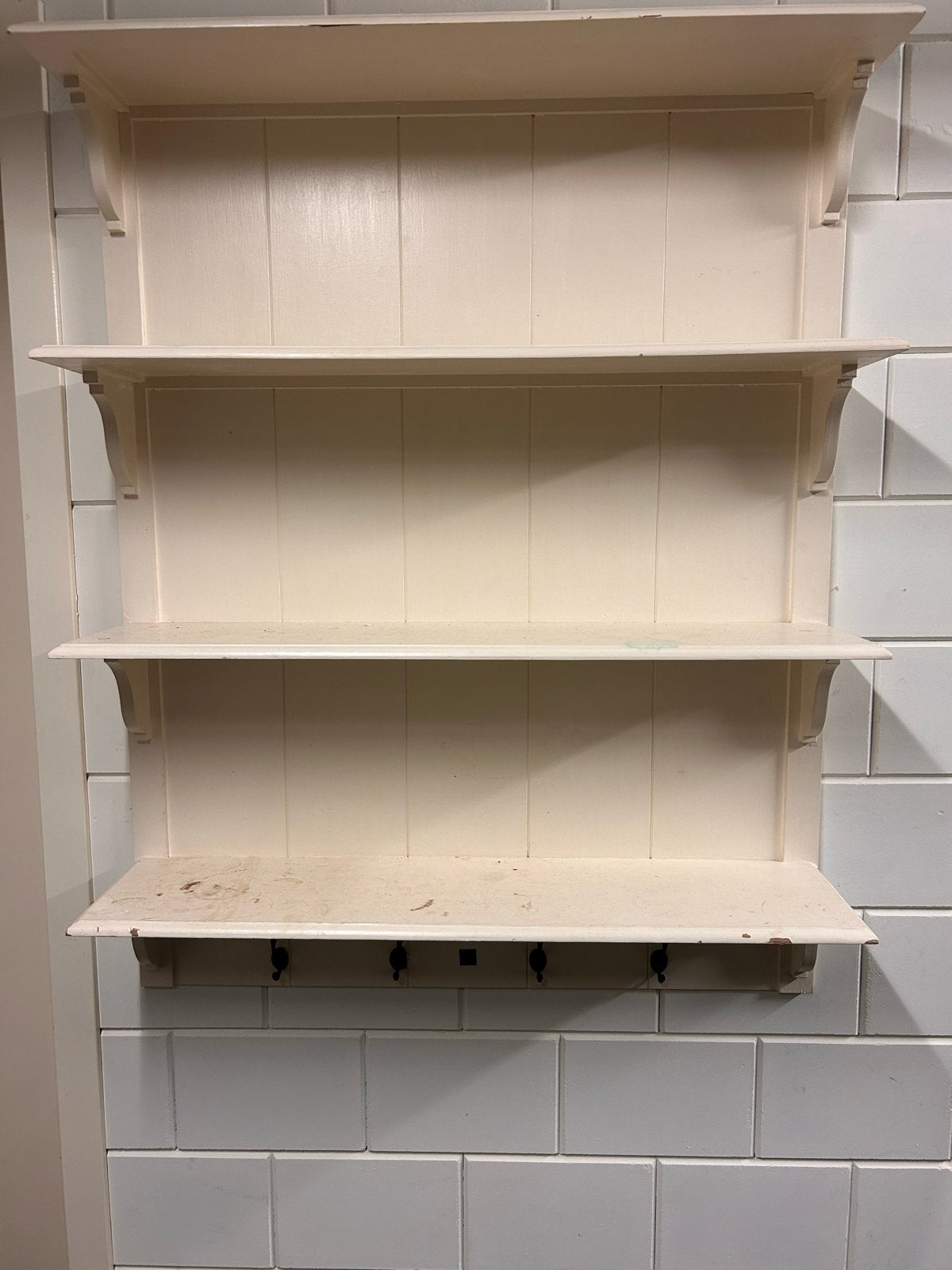 Riviera Maison wandrek met haken - 100x25x125 cm, Huis en Inrichting, Ophalen, Gebruikt