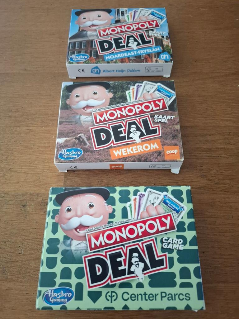 Monopoly Deal Kaartspel - Diverse Edities, Ophalen of Verzenden