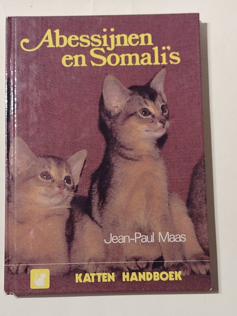 abessijnen en somali's / Maas ISBN 9062482910, Ophalen, Zo goed als nieuw, Katten, Maas
