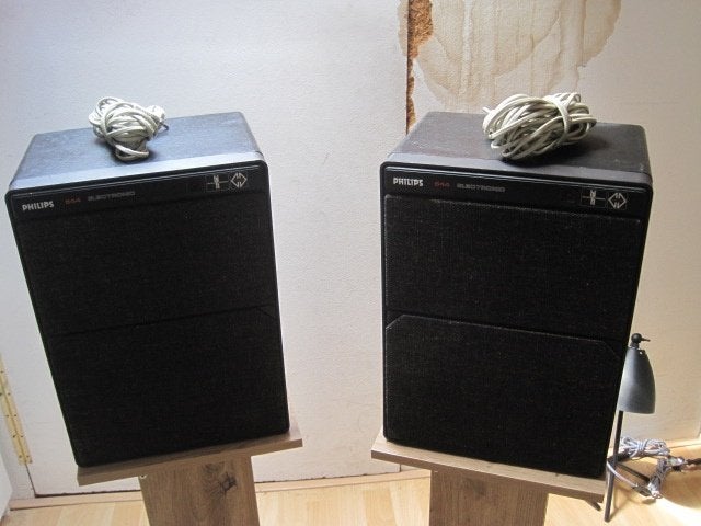 PHILIPS MFB BOXEN 22RH544, Ophalen, Stereo speakers, Philips, Inclusief kabels