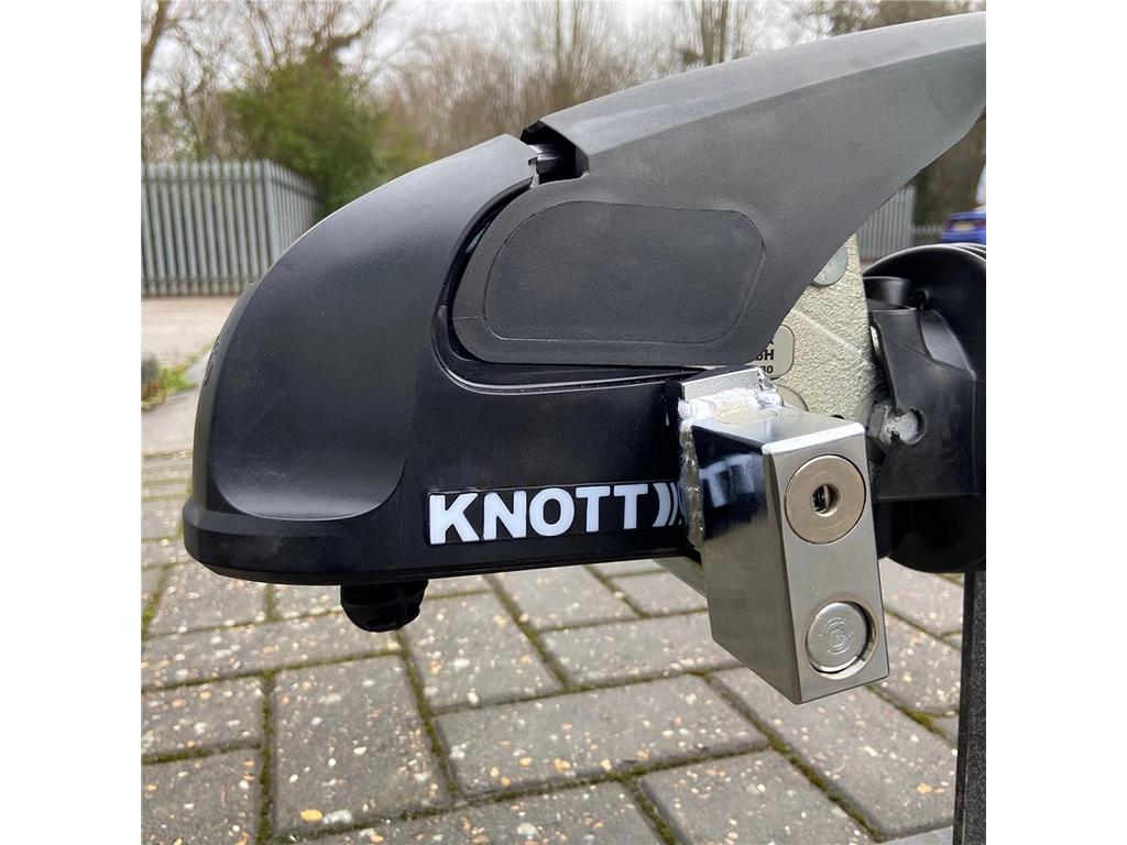 Milenco Compact Knott koppelingslot, Caravans en Kamperen, Caravan accessoires, Ophalen of Verzenden, Zo goed als nieuw
