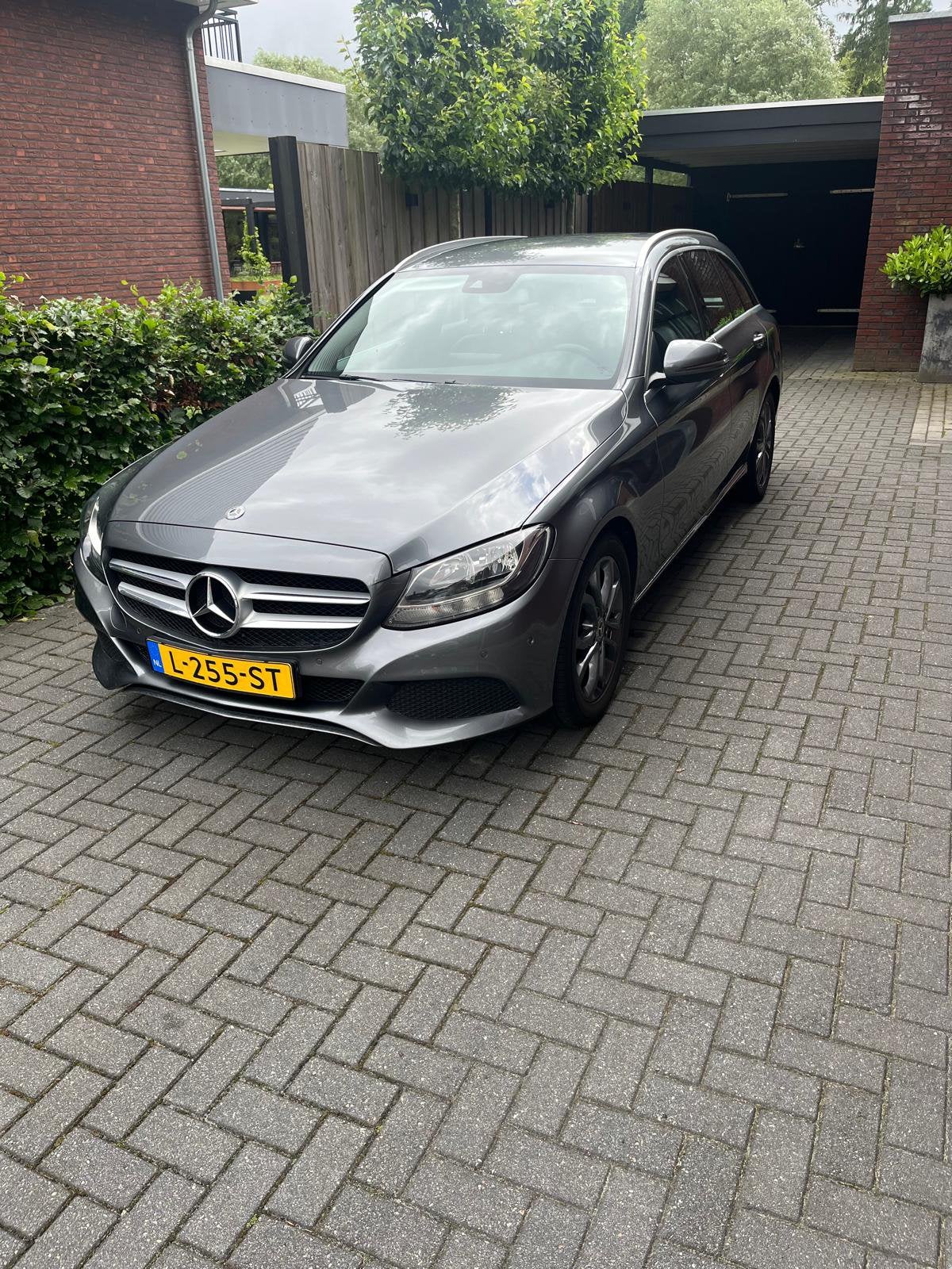 Mercedes-Benz C-Klasse C200 d 2017 Grijs, Auto's, Leder en Stof, 23 km/l, 1545 kg, Stationwagon