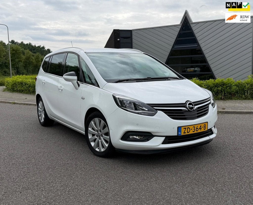 Opel Zafira 2.0 CDTI Online Edition, Auto's, Opel, Euro 6, 1650 kg, Wit, Bedrijf