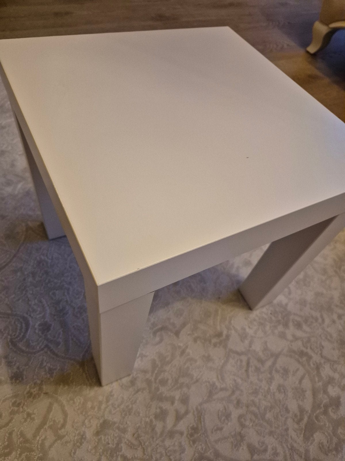 IKEA LACK bijzettafel wit, Ophalen, Minder dan 50 cm, Vierkant, Minder dan 50 cm