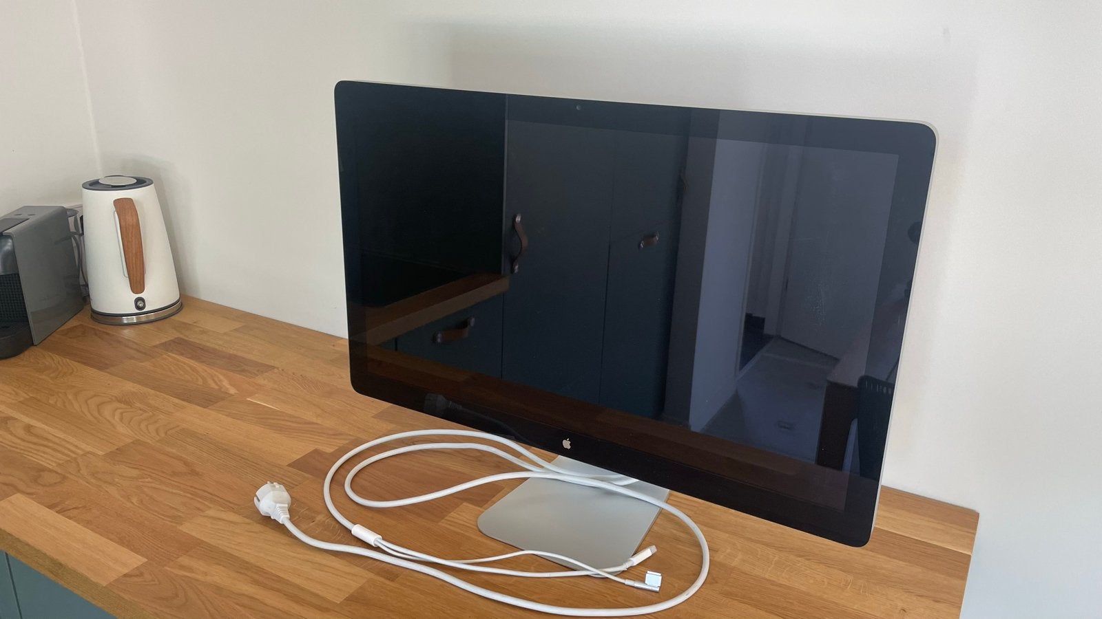 Apple Thunderbolt Display 27 inch, Ophalen, IPS, Zo goed als nieuw, Onbekend
