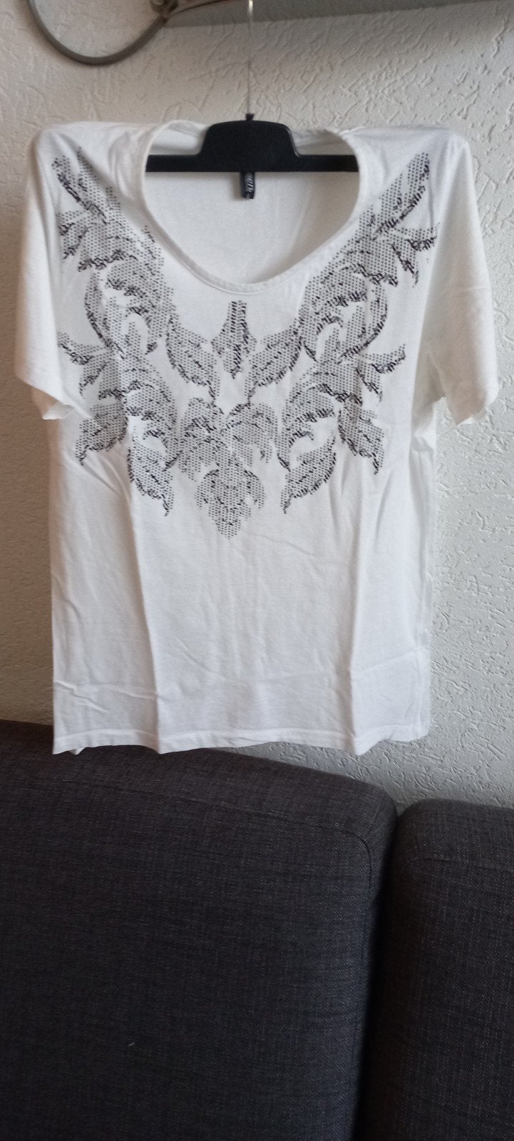 nieuw Jensen wit T-shirt met print - Maat 40/L, Maat 38/40 (M), Wit, Nieuw, Ophalen of Verzenden