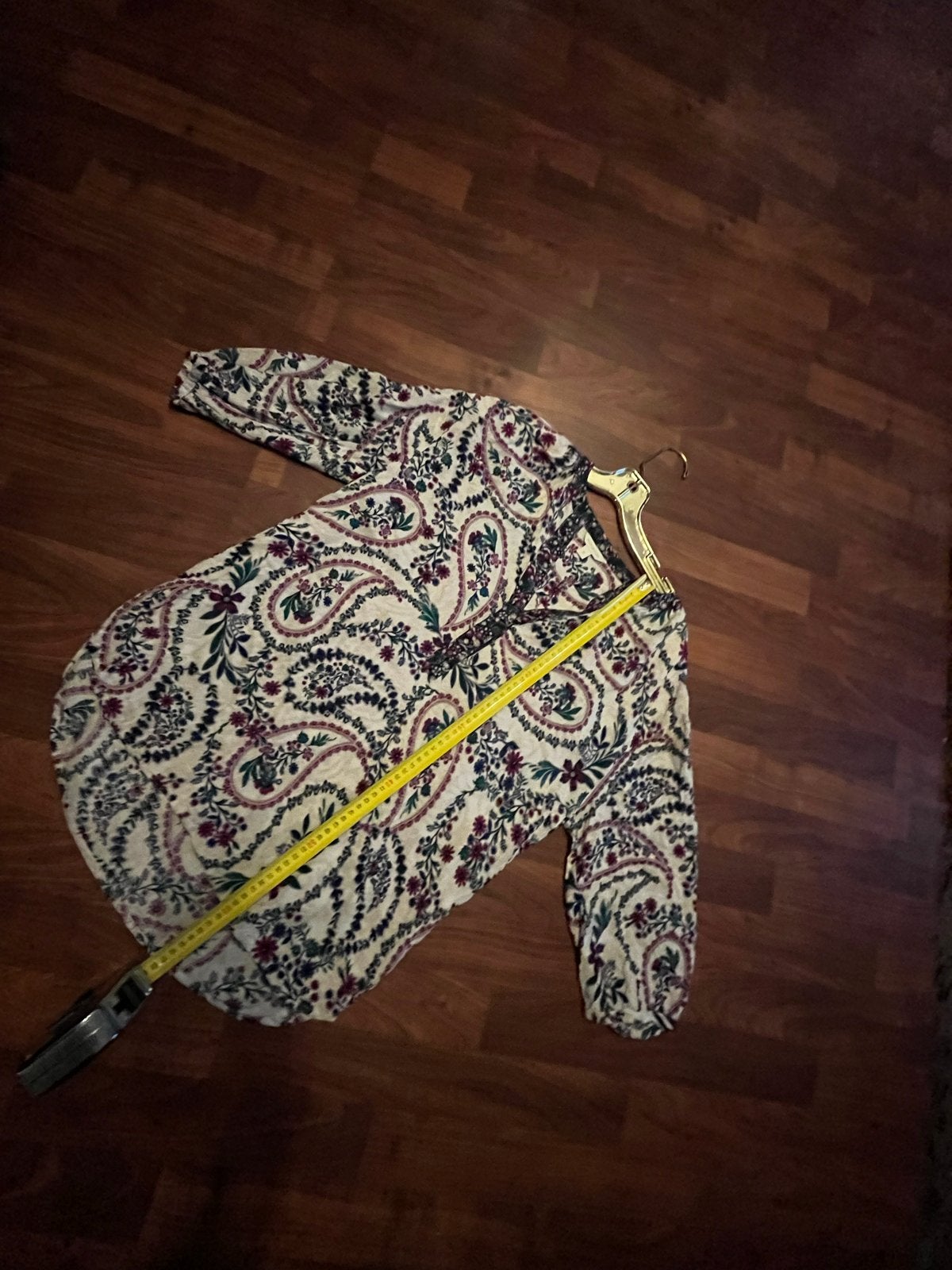 Monsoon Blouse met Paisley Print - Maat S, Kleding | Dames, Meerkleurig, Ophalen of Verzenden, Zo goed als nieuw, Lange mouw