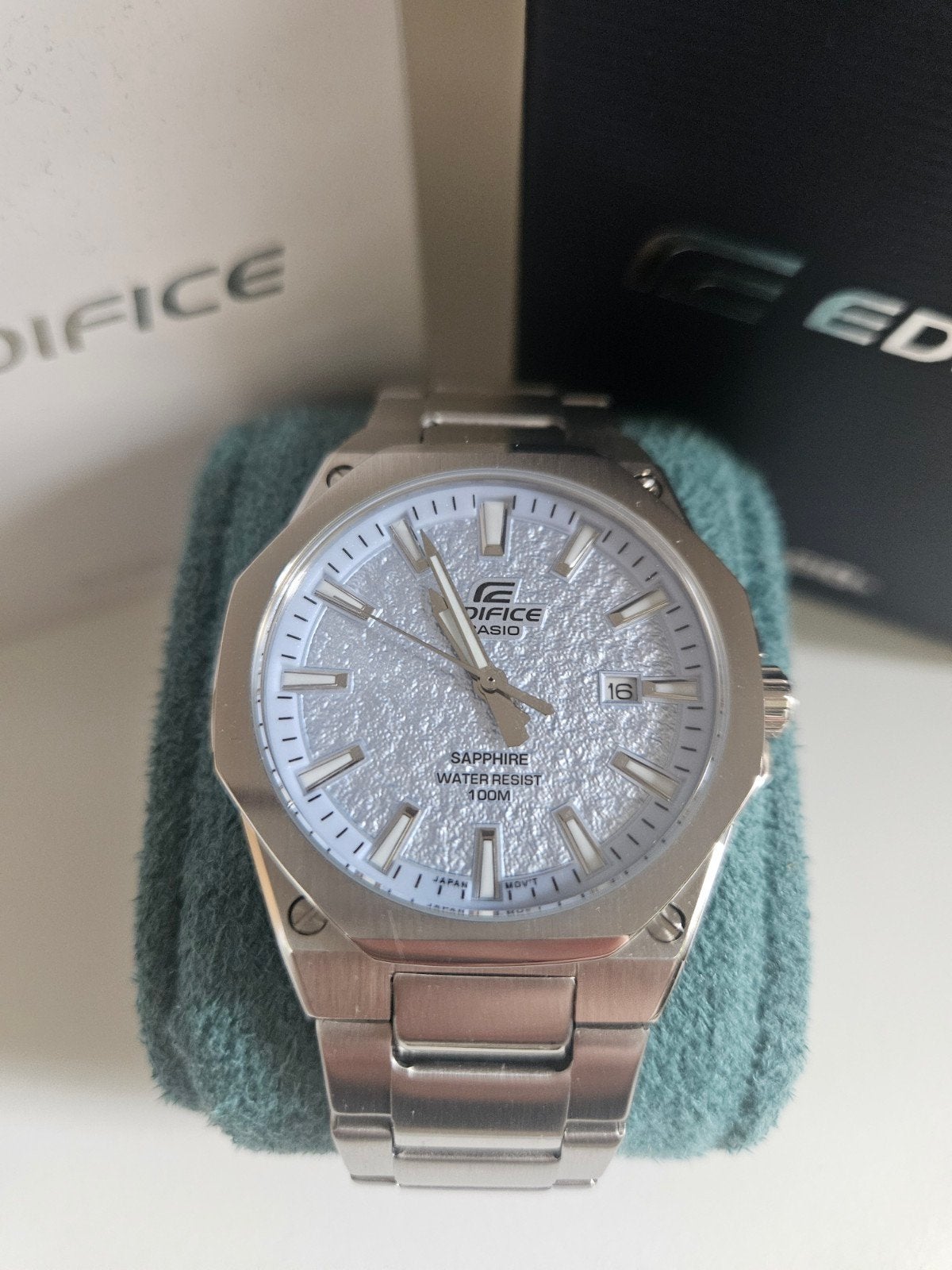 Casio Edifice EFR-S108DE-2AVUEF - Nieuw met garantie, Staal, Polshorloge, Nieuw, Ophalen of Verzenden