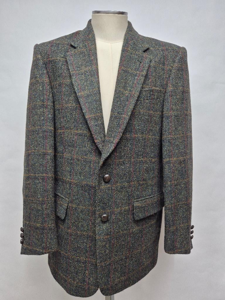Harris Tweed blazer colbert Medium large 56/58, Kleding | Heren, Harris Tweed, Overige kleuren, Maat 56/58 (XL), Ophalen of Verzenden