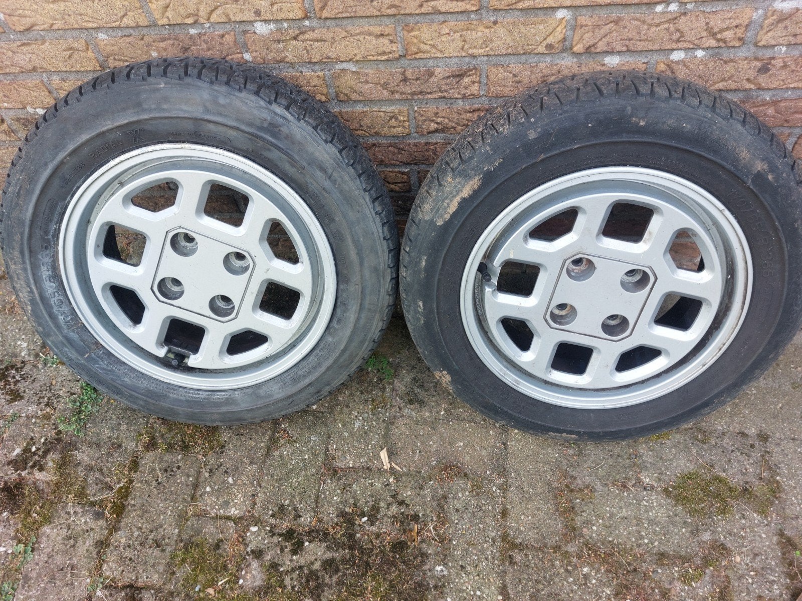 2 Peugeot TRX wielen 365, Auto-onderdelen, Banden en Velgen, Ophalen, Zomerbanden, Banden en Velgen