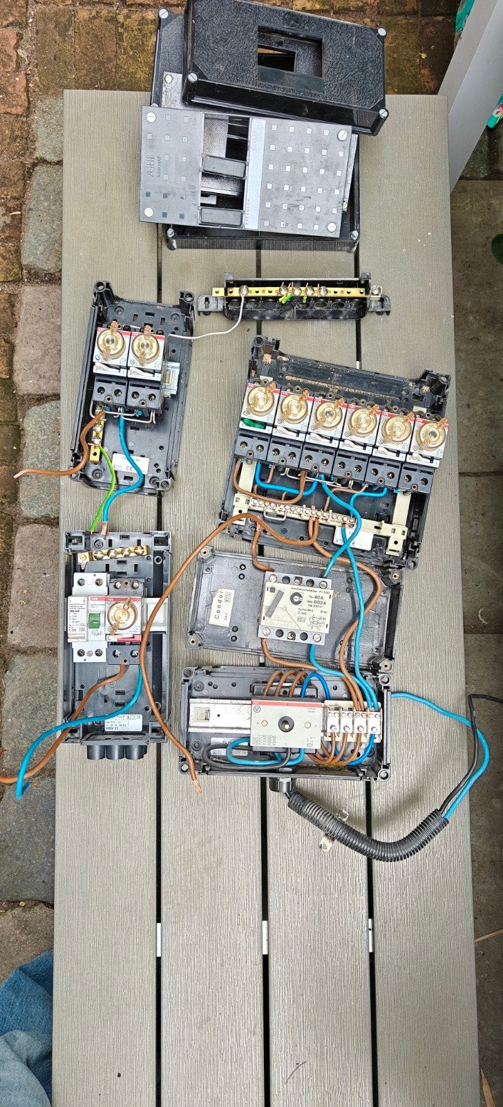 Meterkast Aardlekschakelaar 2 Fase - Condor/ABB-HAF, Doe-het-zelf en Verbouw, Ophalen of Verzenden