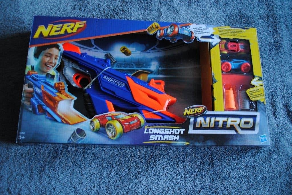 Nerf Nitro Longshot Smash, nieuw!!!, Ophalen of Verzenden, Nieuw