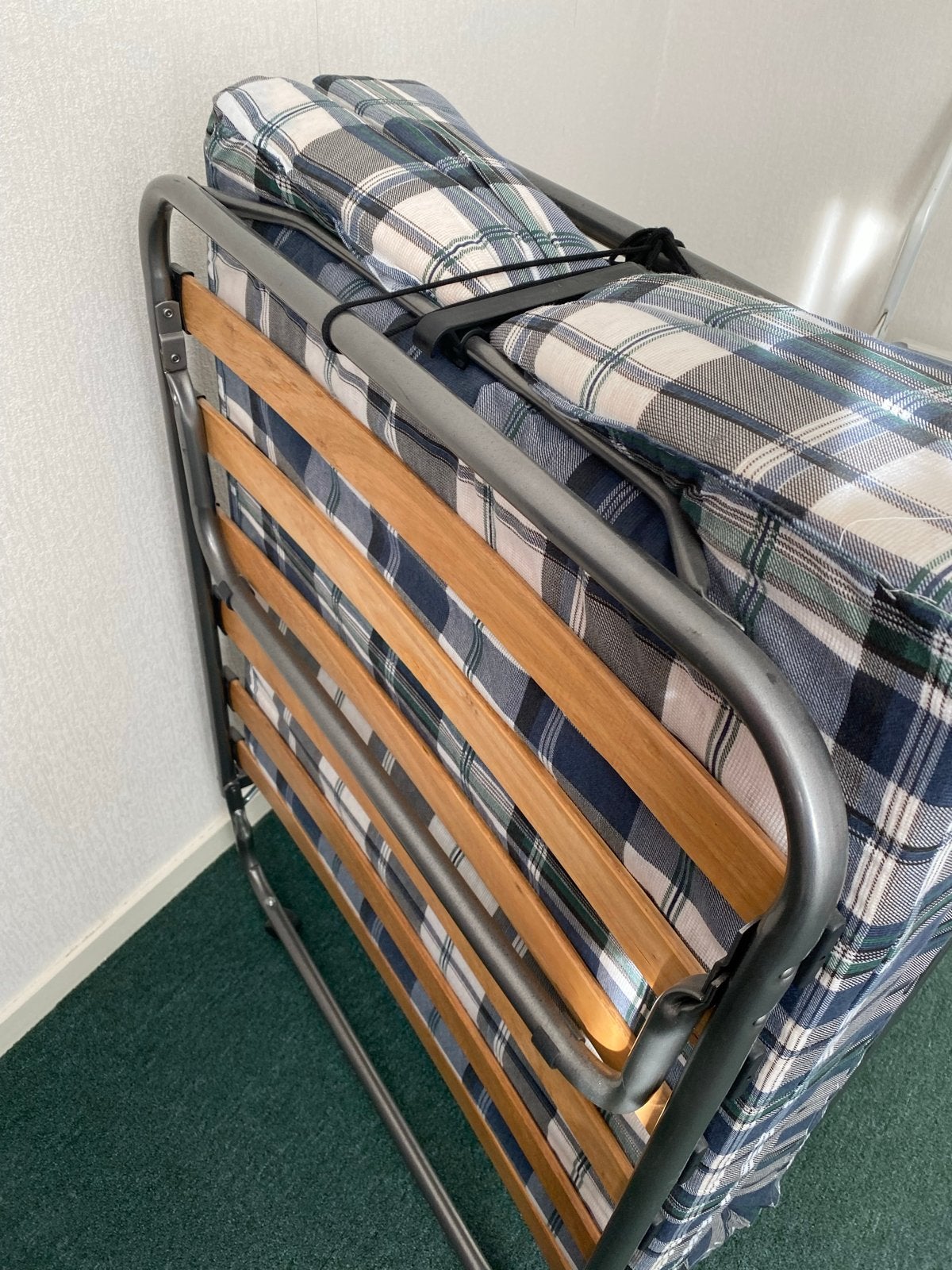 Opvouwbaar logeerbed 80x190 cm, Ophalen, Gebruikt, 190 cm of minder, 80 cm