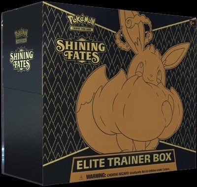Pokémon Shining Fates Elite Trainer Box, Ophalen of Verzenden, Nieuw, Boosterbox