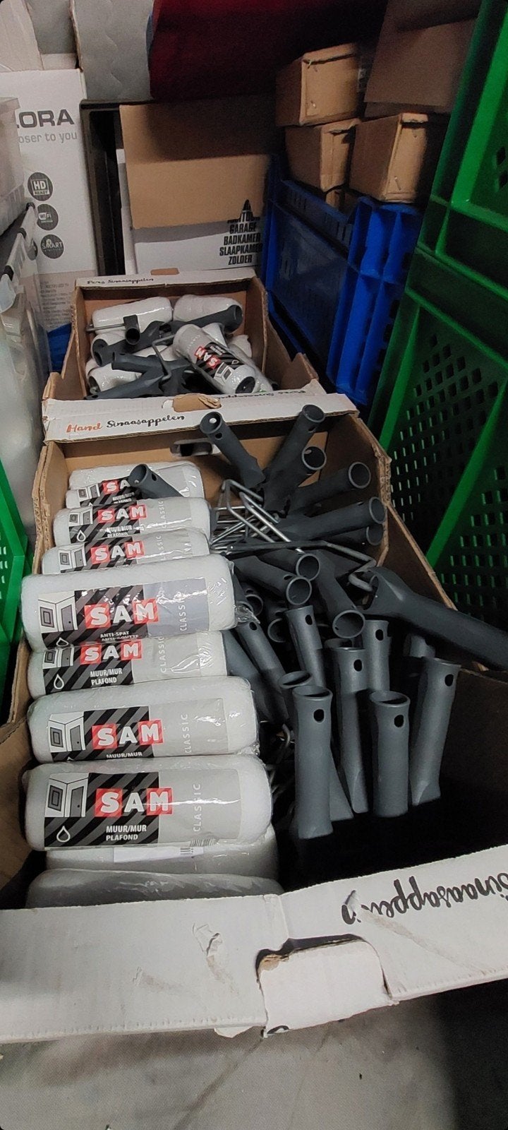 Verfrollers en verfbakken - Diverse maten en types 2,50 p/st, Doe-het-zelf en Verbouw, Ophalen of Verzenden, Nieuw, Verfroller